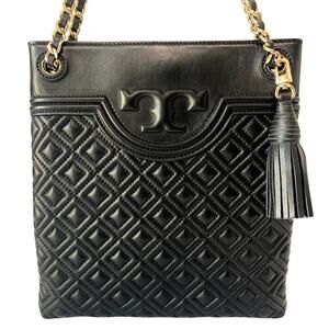 Tory Burch Fleming Quilted Leather Swingpack Crrossbody Shoulder Convertible Bag